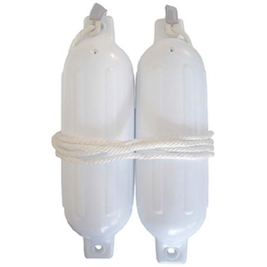 Seachoice Fender Kit Twin Eye Vit 17 x 58 cm
