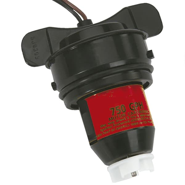 Johnson Pump Reservemotor Til Patronpumpe 750gph Sort