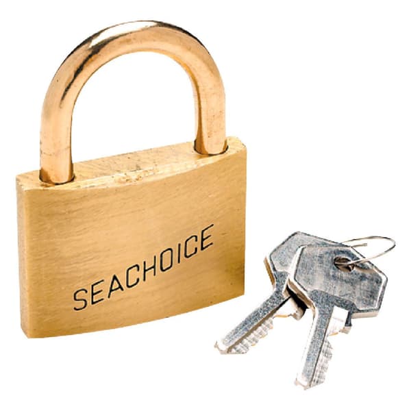Seachoice Nyckel Hänglås 32 Mm Guld,Silver