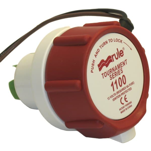 Rule Pumps Udskiftning Af Motorpatron 1100gph Hvid