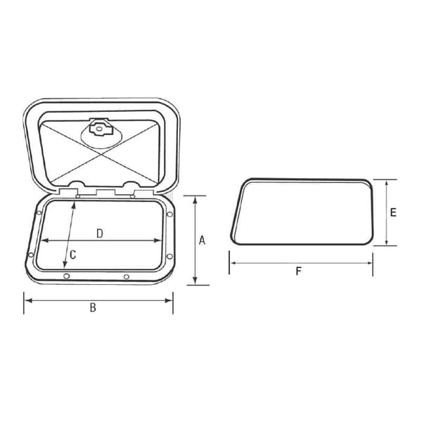 Nuova Rade Krome 270x375 Mm Valkoinen
