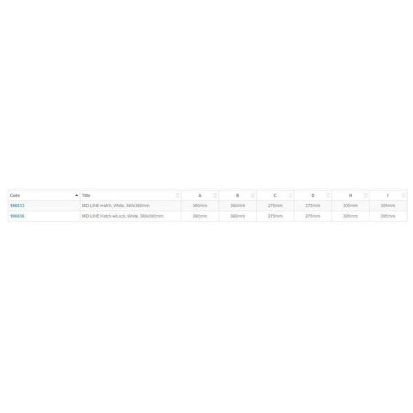 Nuova Rade Mid Line 380x380 Mm Vit