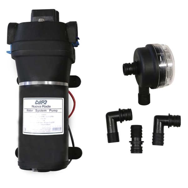 Nuova Rade Water System Pump 12v Sort