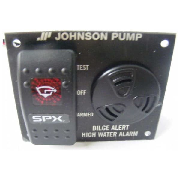 Johnson Pump Højvandsalarm Med Ultrakontakt Bilge Alert 189-72303 Sort 12V