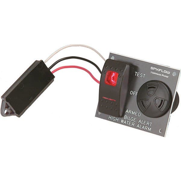 Johnson Pump Korkean Veden Hälytys Ultra-kytkimellä Bilge Alert 189-72303 Musta 12V