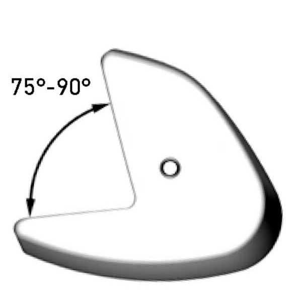 Ocean Stern Match Hvid 660 x 280 x 240 mm