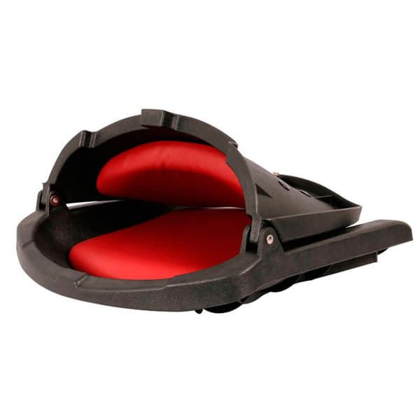 Pike N Bass Folding Seat Without Cushion Röd
