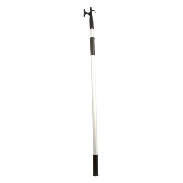 Pike N Bass Telescopic Hook Alu Hvid,Sort 120-210 cm