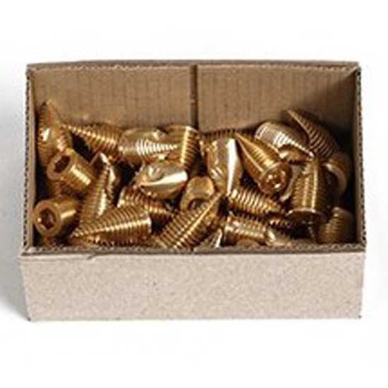 Pike N Bass 50 Inserts Brass Autopercant M8 Guld M8