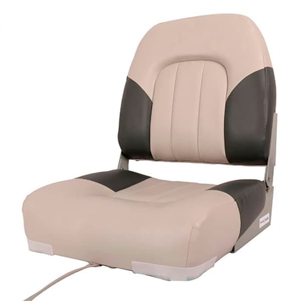 Pike N Bass Seat Extra Confort Valkoinen,Harmaa