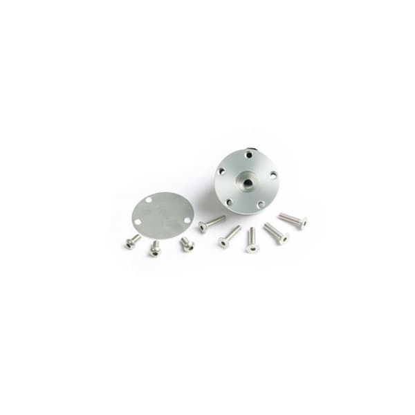 Pike N Bass Alu Plot Kit Round Hole Thread Hopeinen