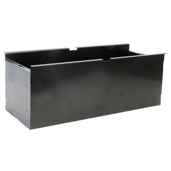 Seanox Leaning Post Aluminium Storage Box Xl Svart