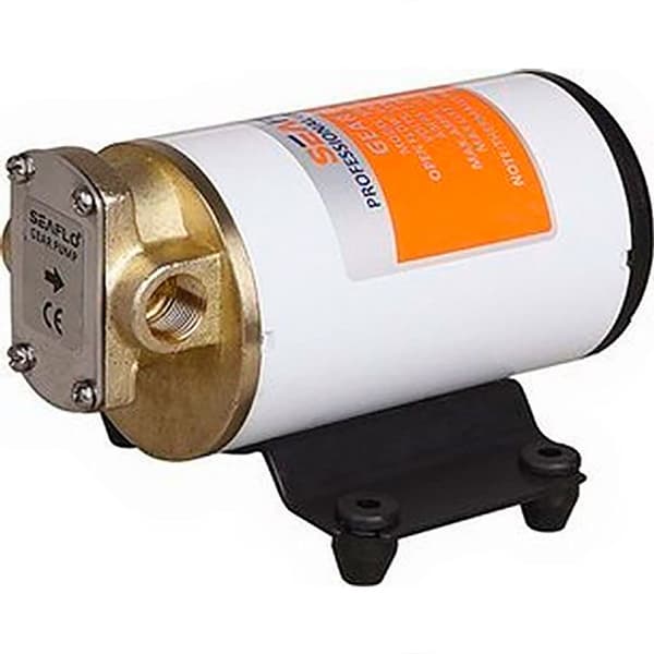 Seaflo Gear Oliepumpe 24v 12 L/min Hvid 215 x 135 x 110 mm