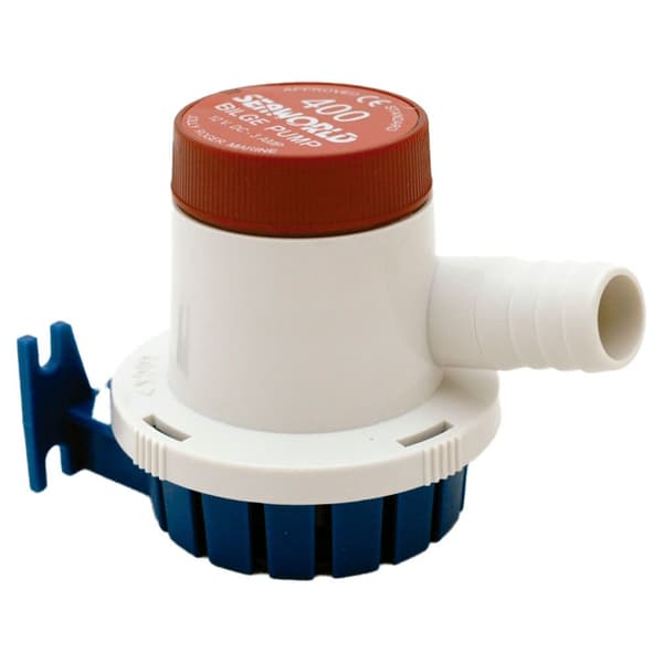 Talamex Lænsepumpe 12v 1500 L/m Hvid