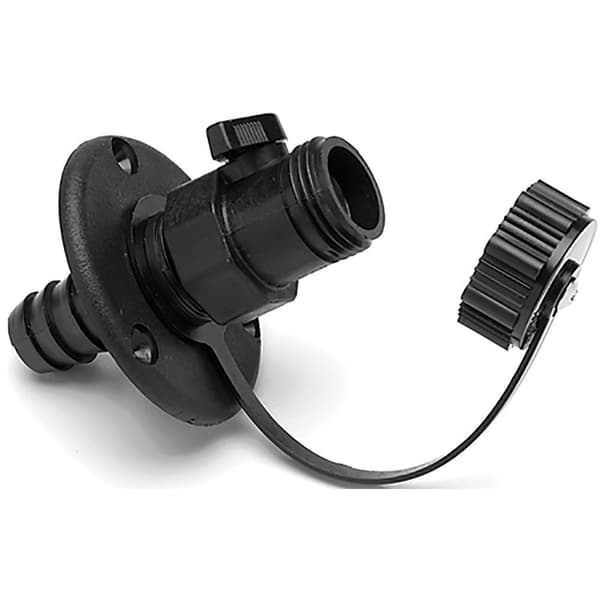 T-h Marine Pesuasennus Off Valve Musta