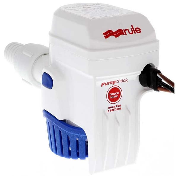 Rule Pumps Pumpe R-mate 500 Gph 24v Hvid