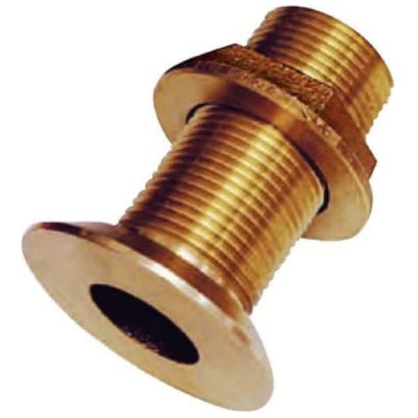 Groco Hull Fit Flush Thru Gylden 3/4´´