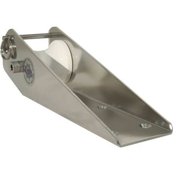Goldenship Bow Roller Silver 225 x 55 mm