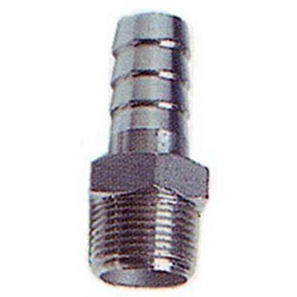 Goldenship Rustfrit Stål Hanslangeadapter 2´´ Søvfarvet 60 mm