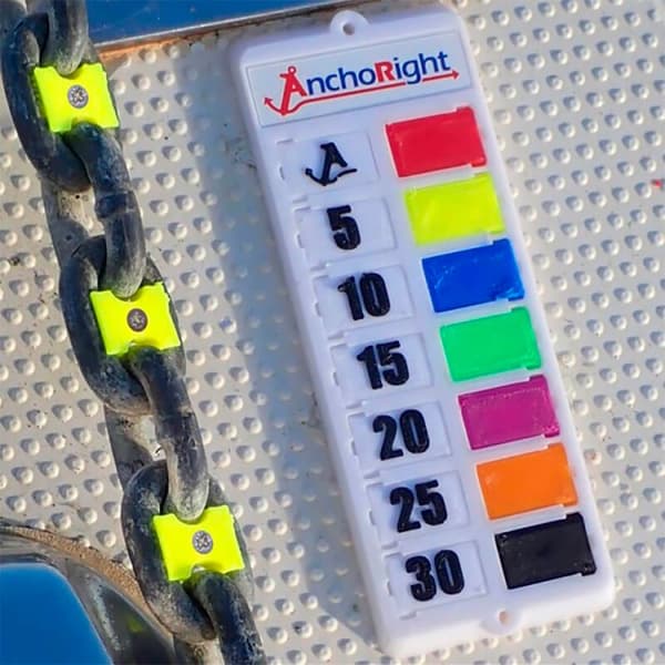 Anchoright Kedjemarkeringssats 10 Mm Durchsichtig