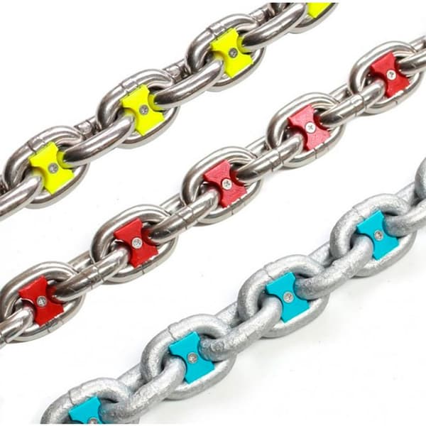 Anchoright Kedjemarkeringssats 10 Mm Durchsichtig