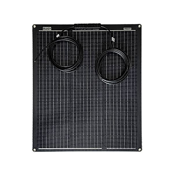 Blugy Semi-fleksibel Monokrystallinsk Solpanel 60w Sort 600x520x3mm