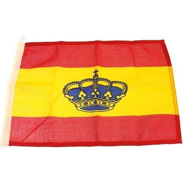 Goldenship Spansk Med Våbenskjoldflag Flerfarvet 100 x 150 cm