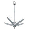 Miniatyrbild 1 av 2: Plastimo Folding Grapnel With Straight Flukes 7.5 Grå 7.5 kg