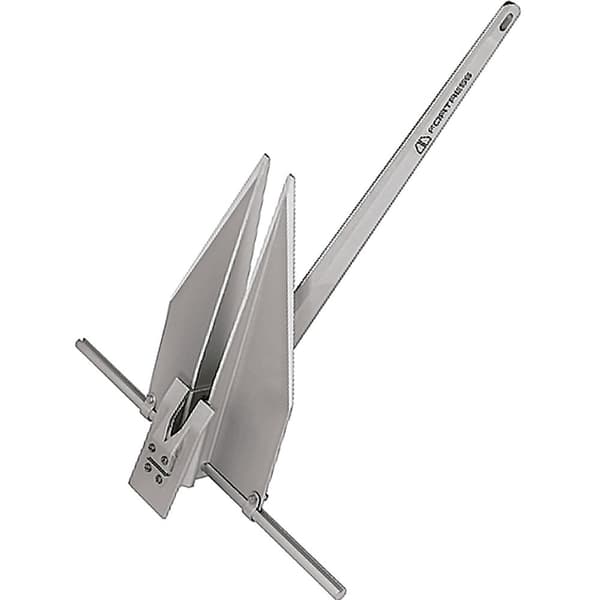 Fortress Både 39-45´ Aluminium Anker Søvfarvet