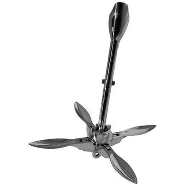 Goldenship Foldeanker Aisi316 Søvfarvet 1.5 kg
