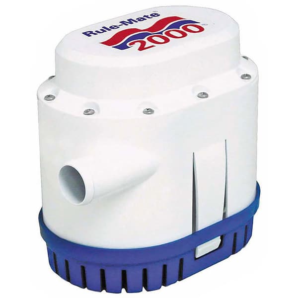 Rule Pumps Pumpe Rule Pumps-mate 2000 12 Vdc Transparent