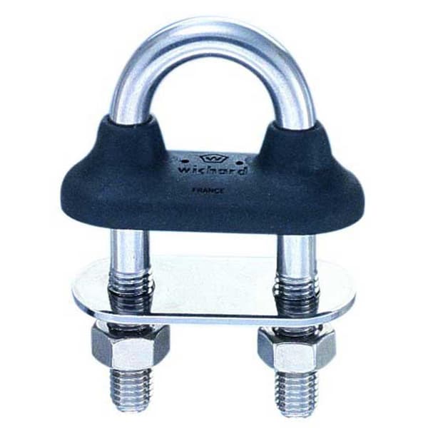 Plastimo Pitkä-pultti U Musta,Hopeinen 10 mm