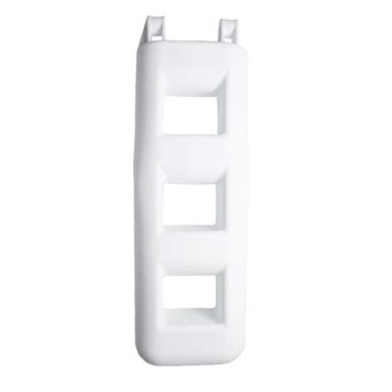 Majoni Ladder 3 Steps Hvid 250 x 120 x 750 mm