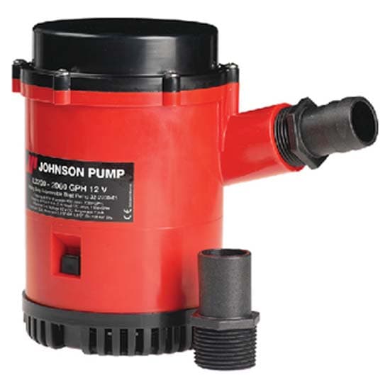 Johnson Pump Heavy Duty Bilge Pump Rød,Sort 2200 GPH