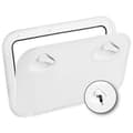 Miniatyrbillede 1 af 4: Nuova Rade Mid Line With Lock 355x600 Mm Hvid