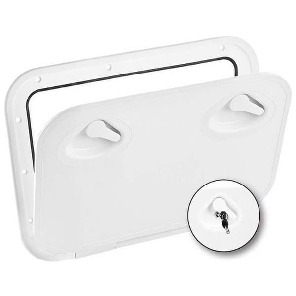 Nuova Rade Mid Line With Lock 355x600 Mm Hvid