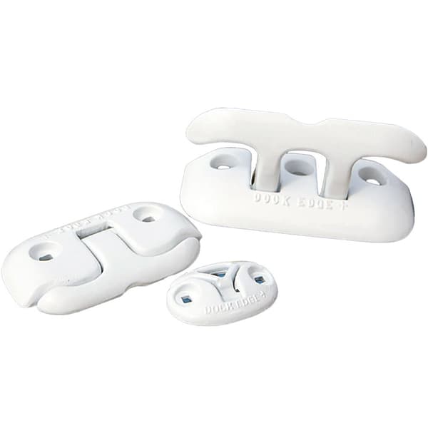 Dock Edge Dock Cleat Flip Up Ring 3´´ Vit