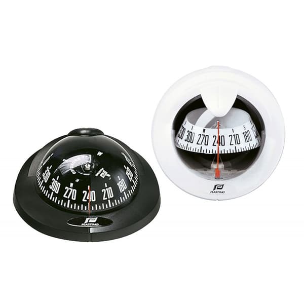 Plastimo Uppoasennuskompassi Offshore 75 P63859 Hopeinen 100 x 66 mm