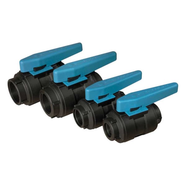 Trudesign Nylon Kugleventil Søvfarvet 3/4´´