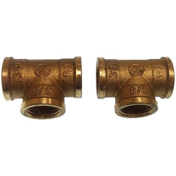 Goldenship Messinki Naaras Putken Liitin T Kultainen 1 1/2´´