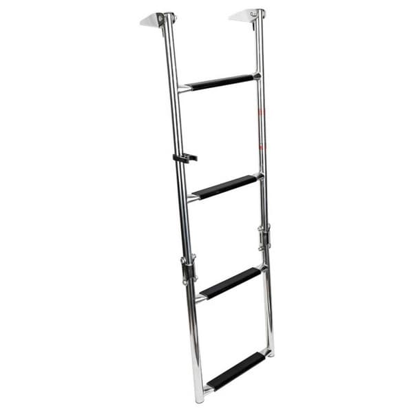 Lalizas Platformtrin I Rustfrit Stål 2+2 Søvfarvet 255 x 960mm