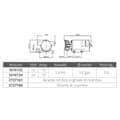 Miniatyrbillede 2 af 2: Jabsco Vandpumpe Puppy 2000 32lt/min 24v 1/2´´ Gylden 184 x 120 x 84 mm