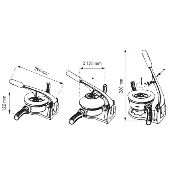 Plastimo Diaphragm Blå 0.5 Liters