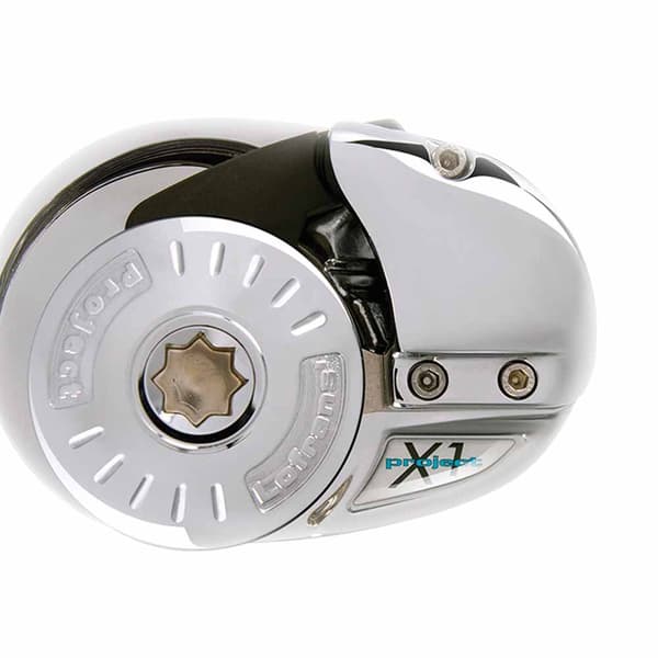 Lofrans Ankerspil X1 Chromed Bronze Søvfarvet 8 mm ISO 4565 DIN 766