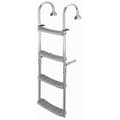 Pikkukuva 1 / 2: Plastimo Stainless Steel Folding Ladder 90 Crook Harmaa 2+3 Steps