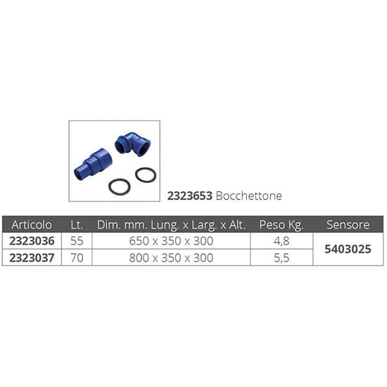 Can-sb Ferskvandsbeholder I Plast 2323037 70l Transparent
