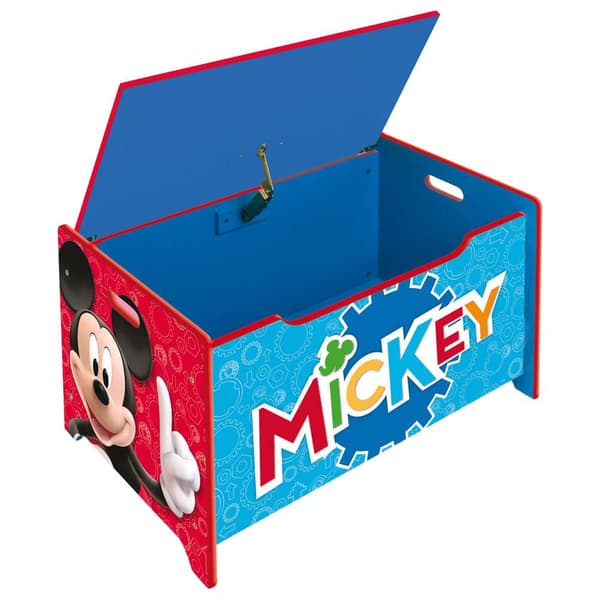 Disney Legetøjsstativ I Træ Mickey Flerfarvet