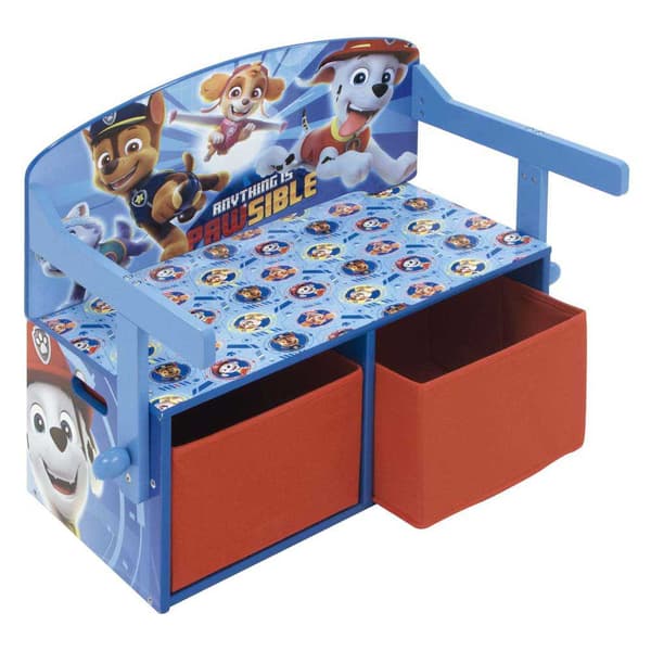 Paw Patrol 3 1 1 Förvaringsbänk Durchsichtig