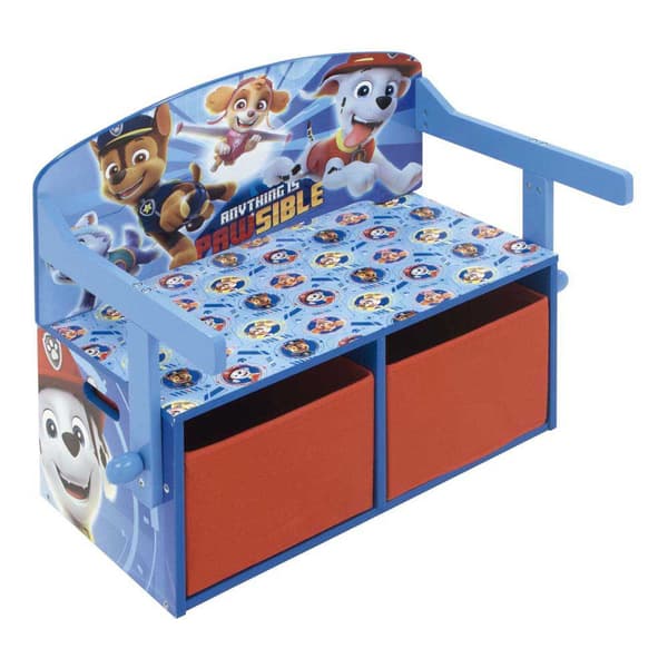 Paw Patrol 3 1 1 Förvaringsbänk Durchsichtig