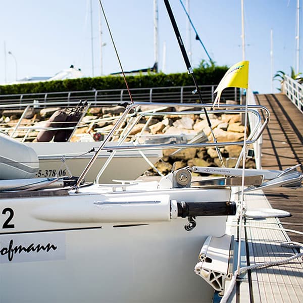 Ocean Bow Docking System 12 M Boats 115 Cm Hvid